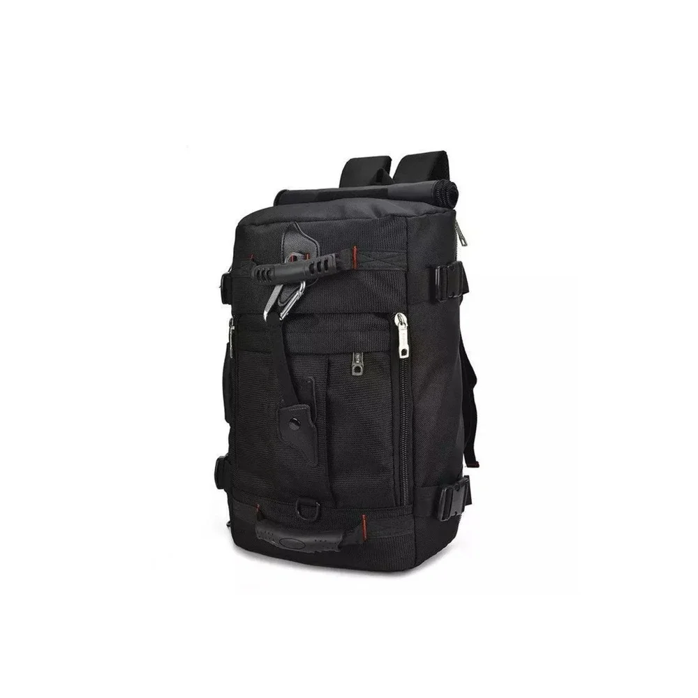 Whitzman Travel ‎ Carry On Backpack Durable Duffle-Large Black Waterproof